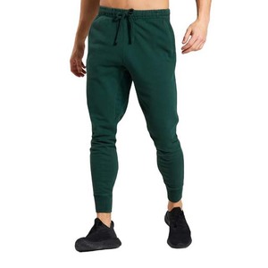 Pantalon de jogging décontracté en coton vert pour homme avec poches latérales, style hip-hop, haute qualité, respirant - Product Image 1
