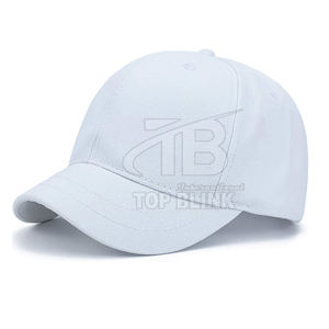 Sombrero deportivo de algodón liso con logotipo de diseño personalizado de fábrica, protección solar ajustable, 6 paneles, todas las estaciones a la venta 2025 - Product Image 2