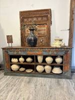 Buffet moderne en bois massif avec portes pour salle à manger, salon, entrée, rangement, armoires de cuisine