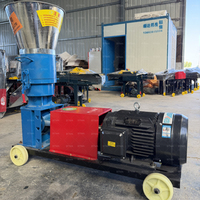 Nouvelle machine à granulés à matrice plate avec construction en acier inoxydable, équipement de fabrication d'aliments pour animaux à haute efficacité pour usage agricole