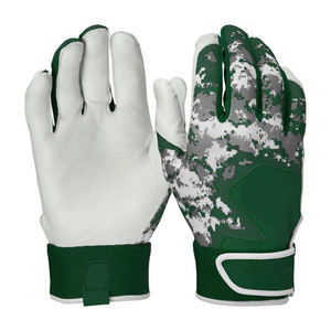 Guantes de bateo ligeros para béisbol y softball con palma antisudor y agarre flexible para todas las edades - Product Image 4