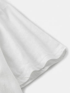 T-shirts pour hommes personnalisables de haute qualité unisexe coton-polyester mélangé couleur unie t-shirt d'impression de logo en gros au Pakistan - Product Image 6