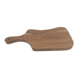 Design élégant Planche à découper en bois Couleur naturelle pour ustensiles de cuisine Planche à découper fruits et légumes de table faite à la main - Product Image 2