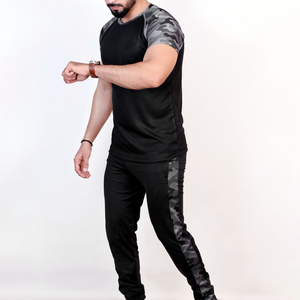 ชุดวอร์มกีฬาสำหรับผู้ชายชุดวิ่งออกกำลังกายแฟชั่นสำหรับฤดูร้อน - Product Image 4