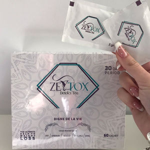 Zeytox thé détox 30 jours thé régime traditionnel thé maigre unisexe feuille paquet caractéristique graisse - Product Image 1