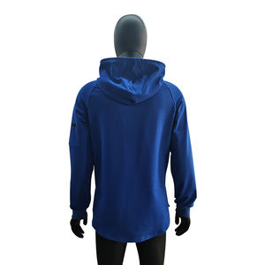 เสื้อกีฬาแบบสวมศีรษะมีซิปมีกระเป๋าด้านข้างเสื้อฮู้ดสำหรับผู้ชายเสื้อกีฬาออกกำลังกายแบบลำลองโลโก้กำหนดเอง2025 - Product Image 2