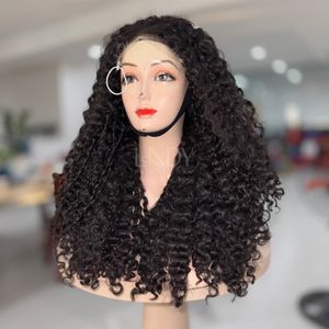Perruques longues de haute qualité en cheveux humains vietnamiens, couleur naturelle bouclée noire, cheveux humains réels 2025 - Product Image 2