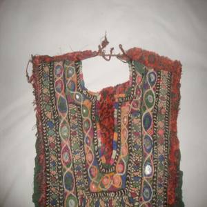 Femmes Vintage Baloch Tribal Banjara cou joug broderie miroir travail Applique pour l'été taille libre Patch couture robes femmes - Product Image 2