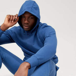 Haute qualité 100% coton hommes survêtement décontracté dernière conception lavage à l'acide vêtements de sport à capuche Jogging deux pièces ensemble - Product Image 4