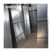 Canal de Acero Galvanizado para Montaje de Paneles Metálicos, Resistente al Agua/Fuego y a la Corrosión, para Techo/Pared de Apartamentos