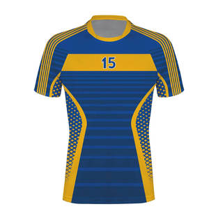 Camiseta GAA de alta calidad, impresión Digital personalizada, tela de pana de manga corta, camiseta de fútbol gaélica transpirable ecológica para hombres - Product Image 1