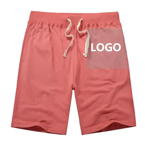 Short d'été décontracté pour hommes, en coton respirant, à séchage rapide, ample, motif solide, taille moyenne, tissu élastique, cercle - Product Image 5