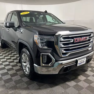 2019 GMC Sierra 1500 SLT 4WD CAB ทรงลูกเรือหนังสีดำด้านในยาง R19ขนาดพวงมาลัยซ้าย - Product Image 1