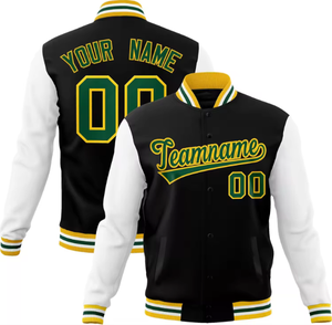 Unisex Economically Priced Custom Letterman Knitted Baseball Varsity Jacket Stand Cotton Blend <b>Winter</b> Trendy Stitched Casual - Product Image 6