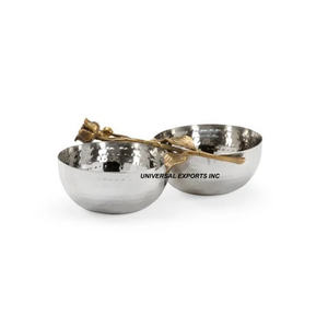 Cuenco de chocolate blanco y dorado Cuenco dulce hecho a mano de calidad superior Cuenco de chocolate nuevo con estilo clásico - Product Image 3