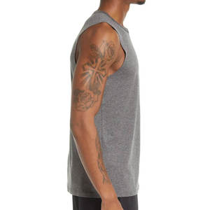 Top Trending Workout Tank Top For Men Wholesale Plain <b>Gym</b> Wear Comfortable Men's Plus Size Tank Tops For Sale with custom logo - Product Image 5