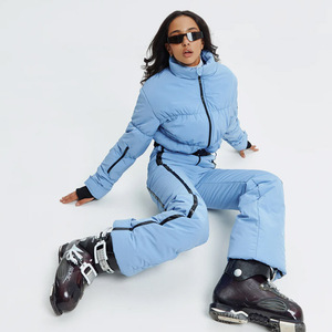 Combinaison de ski de haute qualité unisexe de qualité supérieure Taille adulte Combinaison de ski de sport d'hiver Vente chaude Combinaison de ski coupe-vent - Product Image 5