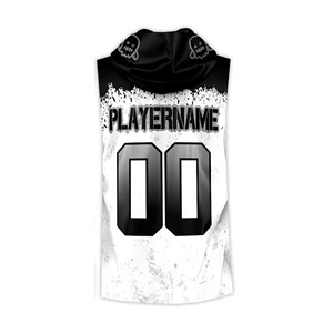Juventud Compresión 7v7 Jersey Sublimado Sin mangas Con capucha 7on7 Uniformes de fútbol Jersey - Product Image 6