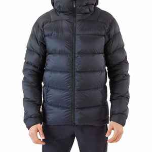 Veste d'extérieur matelassée chaude coupe-vent à capuche pour homme - Product Image 4
