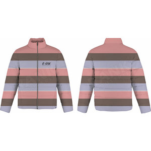 High Quality Pakistan Made Winter <b>Men's</b> Puffer <b>Jackets</b> with Stand Collar & Front Logo Custom Design OEM Service Wholesale - Product Image 6
