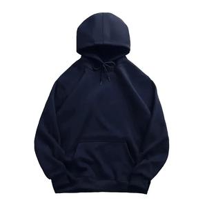 Men's Casual 100% Cotton <b>Sweatshirts</b> <b>Short</b> <b>Sleeve</b> Winter Hoodies with Embroidered Beaded Technique Solid Color Hooded Outerwear - Product Image 2
