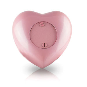 ของที่ระลึกหัวใจมุกสีชมพูที่ระลึกทองสัมฤทธิ์ของที่ระลึกมินิโกศหัวใจทำที่จะจัดขึ้นในฝ่ามือของมือ - Product Image 5