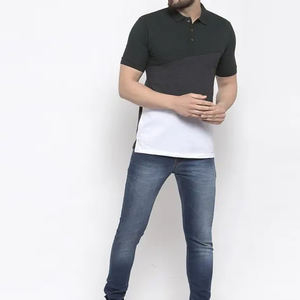Nuevo estilo personalizado tela de algodón hombres polos al por mayor precio barato diseño impreso moda hombres polos para la venta - Product Image 6