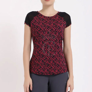 Camiseta transpirable de diseño profesional para mujer, camiseta de manga corta de alta calidad de secado rápido para mujer - Product Image 1