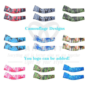 Housses de bras élastiques en nylon unisexes pour le fitness en plein air Housses de bras de protection solaire pour l'extérieur - Product Image 6