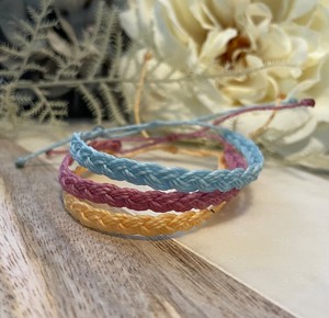 Pulsera de la Amistad Hecha a Mano para Ti, Pulsera de Cordón Encerado, Joyería de Playa, Pulsera para Combinar - Product Image 2