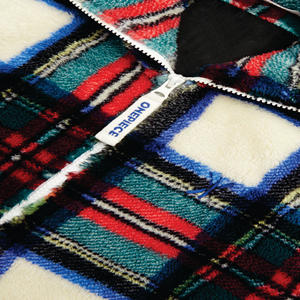 Olyester OFT & tretchy leababric Wo ay uality iipper ninisex heckered Ed uppy uppsuit reathable. 100% - Product Image 6