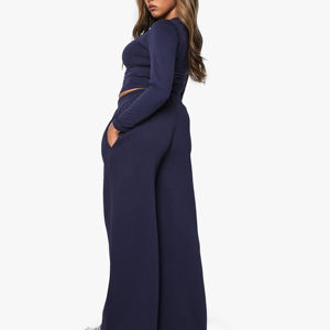 High Quality Custom Logo Side Pockets <b>Sweatpants</b> Plain <b>Women</b> Fitness Outdoor <b>Sweatpants</b> Streetwear Causal <b>Women's</b> <b>Sweatpants</b> - Product Image 3