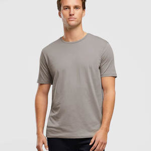 Transpirable Hombres Lujo Personalizado Pesado 100% Algodón Camiseta en blanco - Product Image 4