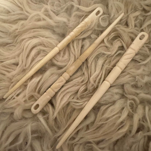 Aiguille à broder en corne de buffle, pointe fine, pour laine et fil, accessoire de couture durable pour le tufting et la couture - Product Image 1