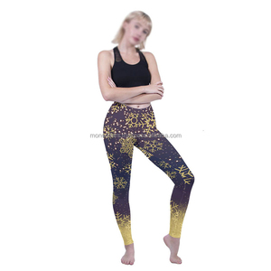 Mallas deportivas de cintura alta con corte en V para mujer, pantalones de yoga de realce de glúteos, mallas de yoga sin costuras - Product Image 4
