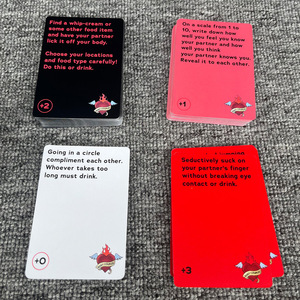 Juego de Mesa Portátil QY para Parejas, 2 Jugadores, 150 Cartas, Divertido Juego de Fiesta para Adultos, Añade Pimienta a la Sopa - Product Image 6