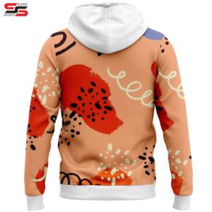 Custom Sublimation Full <b>Zip</b> <b>up</b> <b>Hoodie</b> - Product Image 2
