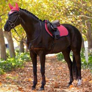 Almohadilla de sillín inglesa superventas, venta al por mayor, cómoda, suave, duradera, mezcla de algodón y poliéster, almohadilla de sillín transpirable - Product Image 3