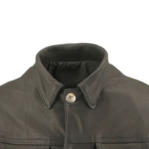 RECORD,S Top Seller Best Western Chaleco de cuero vaquero a prueba de viento de alta calidad High Street para hombre Chaleco y chaleco de Pakistán - Product Image 2