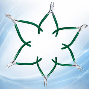 ชุดคีมทำเครื่องประดับมืออาชีพ 5 ชิ้น คีมปากแบน คีมปากกลม คีมตัดด้านข้าง คีมสำหรับงานประดิษฐ์ซ่อมแซม - Product Image 2