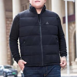 2025 nouveau Design manteau veste en gros personnalisé vers le bas gilet bouffant gilet avec Logo lumière vers le bas manches demi hommes veste bouffante - Product Image 3