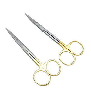 Ciseaux à gomme IRIS Ciseaux chirurgicaux dentaires droits et incurvés Ciseaux à gomme à bas prix en gros - Product Image 2