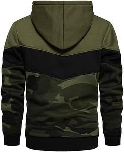 Sudaderas con capucha para hombre con estilo para invierno Logotipo personalizado Bolsillo de canguro 100% Algodón Ropa de calle esencial - Product Image 5