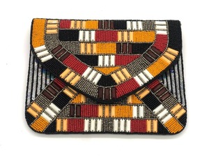 Bolso de hombro redondo con diseño de flor de Margarita, bolso de hombro hecho a mano con abalorios coloridos, accesorio de moda artesanal único para bolso - Product Image 3