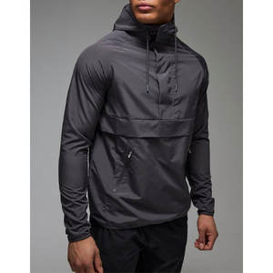 Chaqueta cortavientos transpirable 2025 para hombres, venta al por mayor, chaqueta impermeable para exteriores de la mejor calidad - Product Image 4