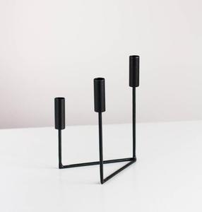 Candle Stand in Metal Base with Iron Rod Design Perfect for Handmade Containers and Candle Jars Ideal for Home Decor - Product Image 6