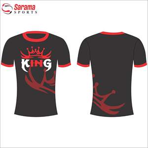 Camiseta de Manga Corta para Hombre con Diseño Personalizado y Estampado por Sublimación, Fabricada en Pakistán - Product Image 2