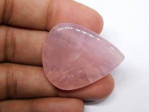 Collar de anillos colgantes de cuarzo rosa de alta calidad 100% piedra de cuarzo rosa Natural hermosa fabricación pulida joyería de moda mejor oferta - Product Image 5