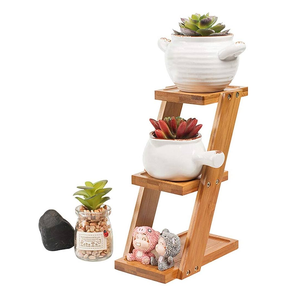 Soporte decorativo para maceta de madera para el hogar, maceta interior, soporte de flores de madera, producto más vendido de alta calidad - Product Image 3