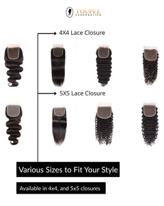 Cierre de encaje HD de Vietnam |   Cabello Virgen y de Bebé de Primera Calidad |   Sin Enredos |   Lacio Natural / Ondulado |   Tamaños Personalizados Disponibles - Product Image 6